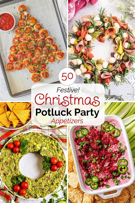 Christmas Potluck Trays .